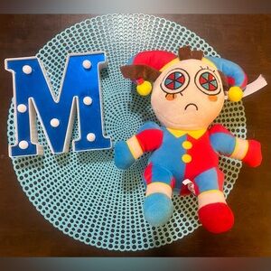 The Amazing Digital Circus Jax Plush Toy Stuffed Doll Kids 8”-10” Pre-Owned